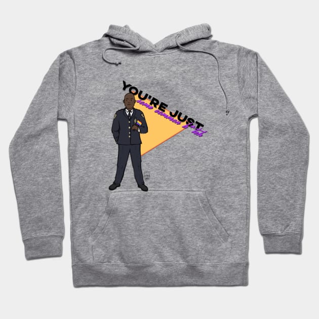 Capt. Holt Common B*tch Hoodie by itsleviosara